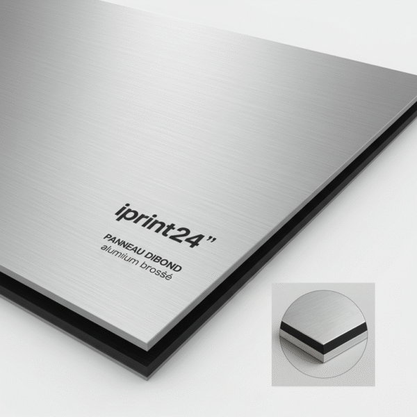 Panneau aluminium composite – signalétique extérieure haute qualité iPrint24