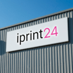 Caisson lumineux simple face carré personnalisé – enseigne publicitaire iPrint24