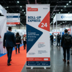 Roll-up publicitaire Express 24h – impression urgente iPrint24