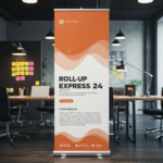 Roll-up Express 24h personnalisé – impression rapide iPrint24